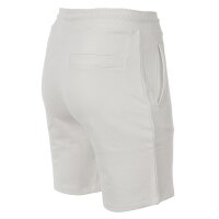 HUGO Herren Jogging-Shorts - DIZ222, Sweat-Hose kurz, Bermuda, Logo, Baumwolle Ecru (Natural) M