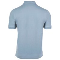 HUGO Herren Polo-Shirt - Dereso232, Pique, 1/2-Arm, Knopfleiste, Slim Fit, Baumwolle Blau (Open Blue 483) L