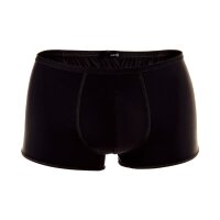 HOM Mens Trunk Plumes 2-pack - Ultralight Microfibre, Pants, Underwear, Stretch, Single-coloured black L (Large)