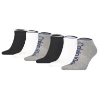 Calvin Klein Herren Sneaker Socken Athleisure, 6er Pack - Kurzsocken, One Size