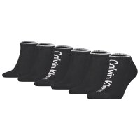 Calvin Klein Herren Sneaker Socken Athleisure, 6er Pack - Kurzsocken, One Size