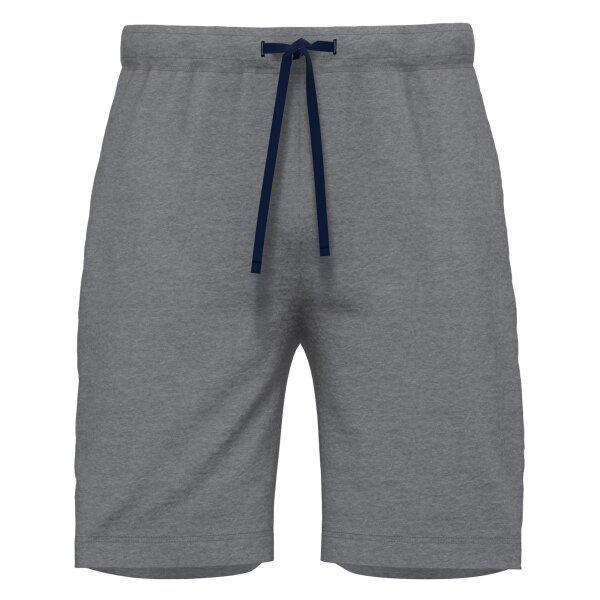 GÖTZBURG mens sweat shorts - Bermuda shorts, short, cotton, single-coloured Grey S (Small)