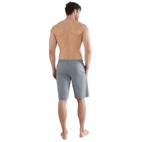 GÖTZBURG Herren Sweatshorts - Bermuda, kurz, Baumwolle, einfarbig Grau S