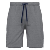 GÖTZBURG mens sweat shorts - Bermuda shorts, short, cotton, single-coloured Grey S (Small)