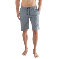 GÖTZBURG mens sweat shorts - Bermuda shorts, short, cotton, single-coloured Grey S (Small)