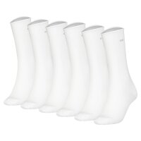 Calvin Klein womens socks, pack of 6 - rolled hem, short socks, One Size