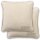 JOOP! cushion cover, 2-pack - UDF Doubleface, 50x50 cm, logo Sand 50x50
