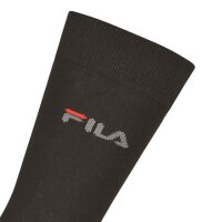 FILA Unisex socks, 3 pairs - Stockings, Street, Sport, Socks Set, Logo, 35-46 Black 39-42 (6-8 UK)