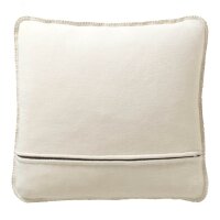 JOOP! cushion cover, 2-pack - UDF Doubleface, 50x50 cm, logo Beige 50x50