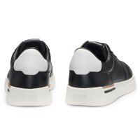BOSS mens sneaker - Clint Tenn ltvpN, low, half-shoe, real leather, logo Black EUR 41 (UK 7)