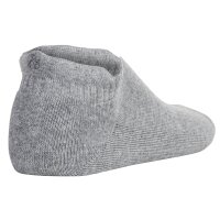 SCOTCH&SODA Herren Sneakersocken, 3er Pack - 1/2 Terry Low Cut, Socken, One Size, einfarbig Schwarz/Weiß/Grau 41-46