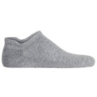 SCOTCH&SODA Herren Sneakersocken, 3er Pack - 1/2 Terry Low Cut, Socken, One Size, einfarbig Schwarz/Weiß/Grau 41-46