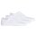 SCOTCH&SODA Herren Sneakersocken, 3er Pack - 1/2 Terry Low Cut, Socken, One Size, einfarbig Weiß 41-46