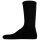 SCOTCH&SODA Herren Socken, 3er Pack - 1/2 Terry Cotton Crew, One Size, einfarbig Schwarz 41-46