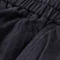 SCOTCH&SODA Herren Leinenshorts - Fave Cotton Linen, kurze Hose, einfarbig  Schwarz 30W