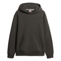 Superdry Men Hoodie - Essential Logo Hoodie, logo, single colour Dark grey XL (X-Large)