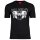 HUGO mens T-shirt with print - Durro, round neck, animal motif, cotton Black M (Medium)
