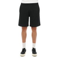 Superdry Herren Sweatshort - Essential Logo Jersey Shorts, kurze Hose, einfarbig Schwarz XL