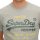 Superdry Herren T-Shirt - VI Classic Relaxed Tee, Logo, Rundhals, einfarbig Grau L