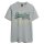Superdry Men T-Shirt - VI Classic Relaxed Tee , Logo, Round neck, Single colour Grey L (Large)