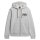 Superdry Herren Sweatjacke mit Kapuze - VI Embroidered Ziphood,  Logo, einfarbig Grau L