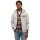 Superdry Men Hooded Sweat Jacket - Embroidered Ziphood, Logo, Single Colourr Grey XL (X-Large)