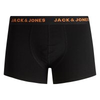 JACK&JONES mens boxer shorts, 7-pack - JACBASIC TRUNKS PLUS, cotton stretch Black 2XL (XX-Large)