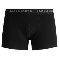 JACK&JONES mens boxer shorts, 7-pack - JACBASIC TRUNKS PLUS, cotton stretch Black 2XL (XX-Large)