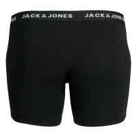 JACK&JONES mens boxer shorts, 7-pack - JACBASIC TRUNKS PLUS, cotton stretch Black 7XL (XXXXXXX-Large)