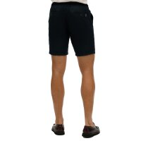 Superdry Herren Leinenshort - Merchant Linen Short, kurze Hose, Leinen, einfarbig Blau XL