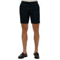 Superdry Men Linen shorts - Merchant Linen Short, shorts, linen, solid colour Blue XL (X-Large)