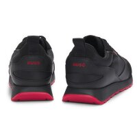 HUGO mens sneaker - Icelin Runn pumf, sneakers, lace-up, material mix Black EU 41 (UK 7)
