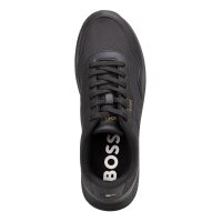 BOSS mens sneaker - Titanium Runn nypu, trainers, leisure Black EUR 43 (UK 9)