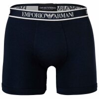 EMPORIO ARMANI mens boxer shorts, 3-pack - CORE LOGOBAND, boxer, stretch cotton Blue S (Small)
