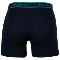 EMPORIO ARMANI mens boxer shorts, 3-pack - CORE LOGOBAND, boxer, stretch cotton Blue S (Small)