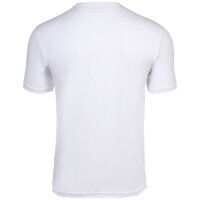 EMPORIO ARMANI Mens T-shirt, 2-pack - CORE LOGO BAND, round neck, stretch cotton White XL (X-Large)