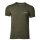 EMPORIO ARMANI Mens T-shirt, 2-pack - PURE COTTON, short sleeve, round neck, logo Black/Green XL (X-Large)