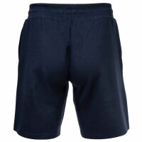 EMPORIO ARMANI Herren Sweatshorts - ICONIC PIQUET, Bermuda, Pique, Material-Mix Blau M