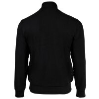 EMPORIO ARMANI mens sweatshirt shorts – ICONIC PIQUET, Bermuda, piqué, material mix Black L (Large)