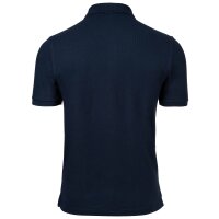 EMPORIO ARMANI mens polo shirt - ESSENTIAL, piqué, regular fit, cotton, plain Blue 2XL (XX-Large)