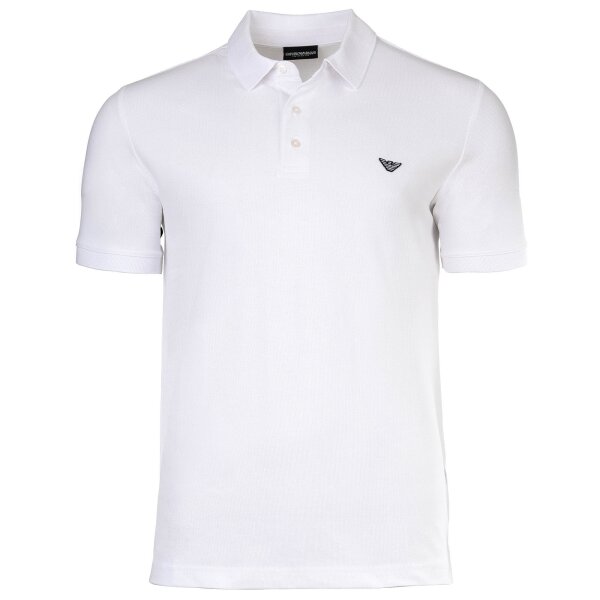 EMPORIO ARMANI Herren Poloshirt - ESSENTIAL, Pique, Regular Fit, Cotton Stretch
