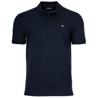 EMPORIO ARMANI Herren Poloshirt - ESSENTIAL, Pique, Regular Fit, Cotton Stretch