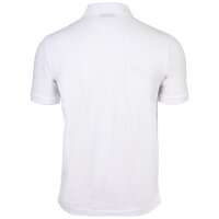 EMPORIO ARMANI Herren Poloshirt - ESSENTIAL, Pique, Regular Fit, Cotton Stretch Weiß M