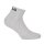 FILA Quarter Socks Unisex, 3 pairs - Short socks, Sport, Logo Waistband, uni, 35-46 Grey 43-46 (9-11 UK)
