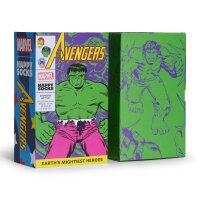 Happy Socks Unisex Socks, 3-pack - Marvel Avengers, motif socks, cotton blend, gift box MARVEL Avengers 41-46 (UK 7,5-11,5)