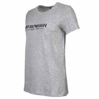 EMPORIO ARMANI womens T-shirt - EVERYDAY COTTON, round neck, regular fit Light grey melange S (Small)