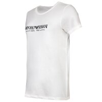 EMPORIO ARMANI Damen T-Shirt - EVERYDAY COTTON, Rundhals, Regular Fit Weiß S