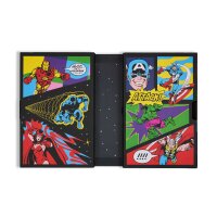 Happy Socks Unisex Socken, 6er Pack - Marvel Avengers, Motivsocken, Baumwollmischung, Geschenkbox MARVEL Avengers 41-46