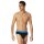 SCHIESSER mens Rio briefs 3-pack - "95/5" series, contrasting stripes Black/Blue/Turquoise M (Medium)