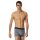 SCHIESSER Herren Boxershorts 3er Pack - Serie "95/5", Unterhose, Logobund Blau/Grau 3XL